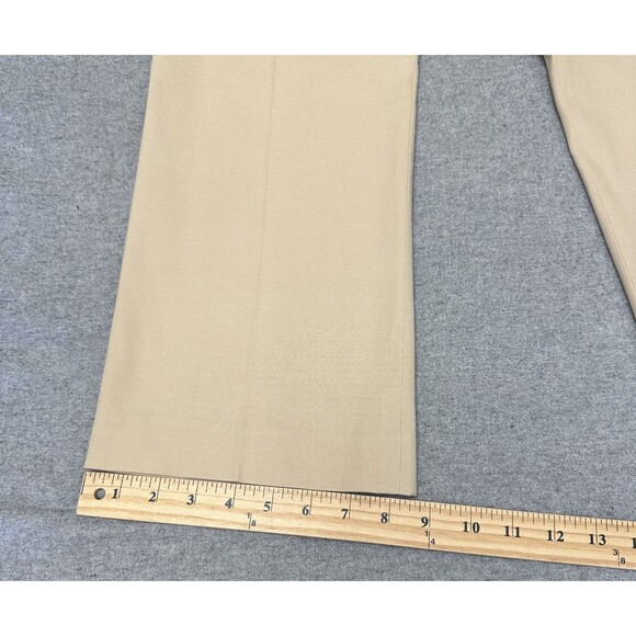 Theory Women's Beige Stretch Cropped Flare 4-Pockets Pants Sz 6 - Picture 10 of 10